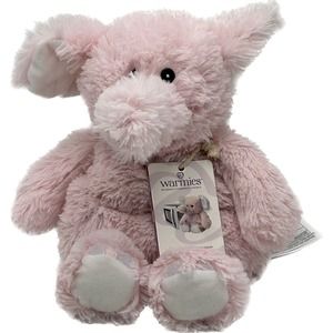 Intelex Warmies Elephant Microwavable Lavender Scented Stuffed Animal Plush 13"